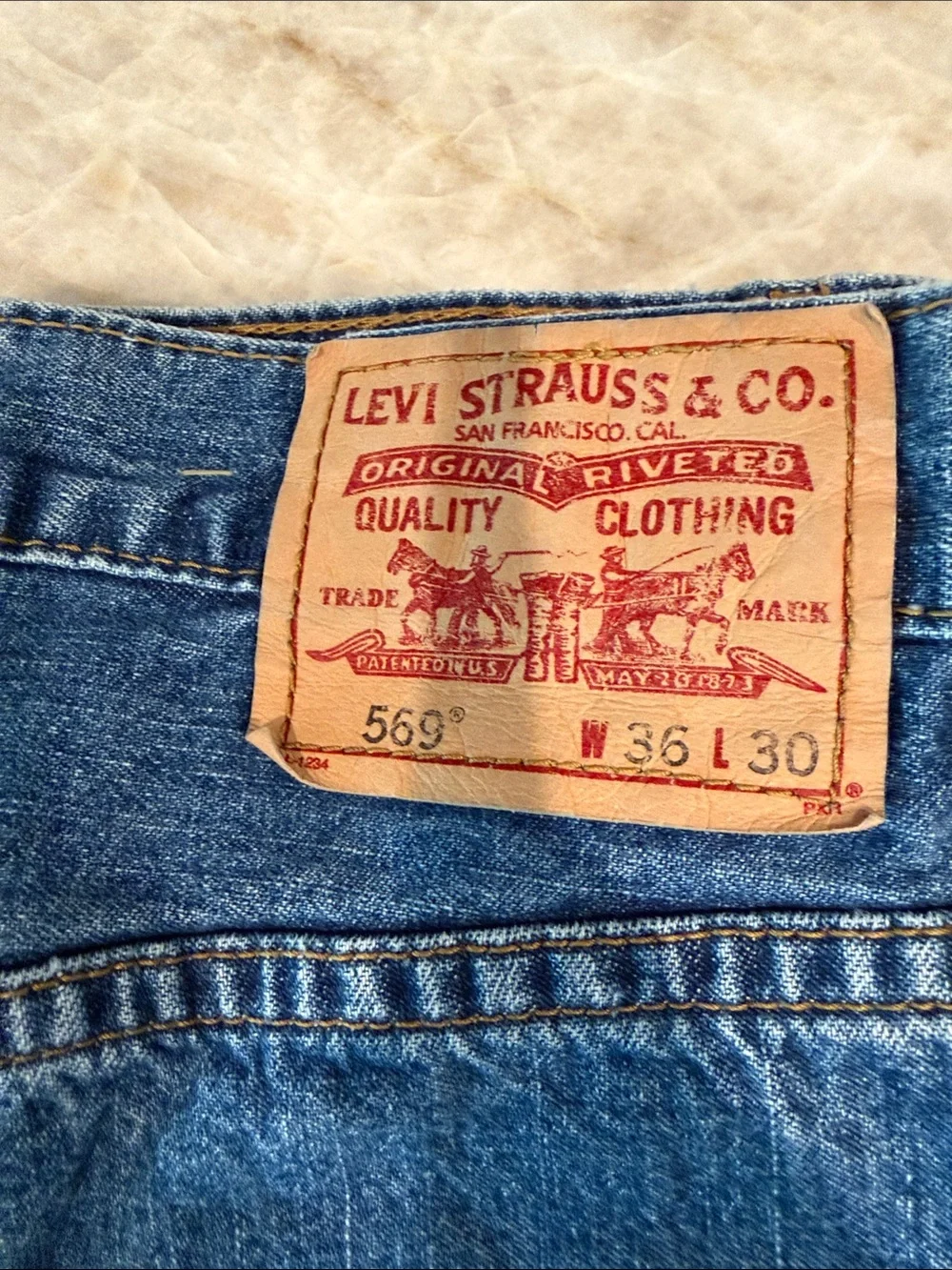 Levi's Medium Blue Men's Straight Jeans